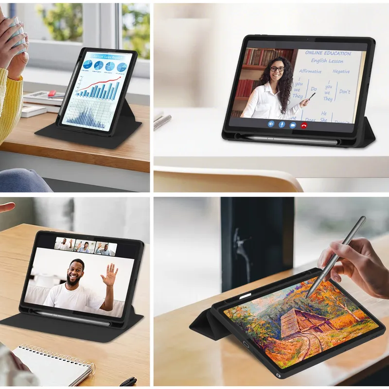 Etui 360 Crystal Do Lenovo Tab 10.1 2025 - Czarne