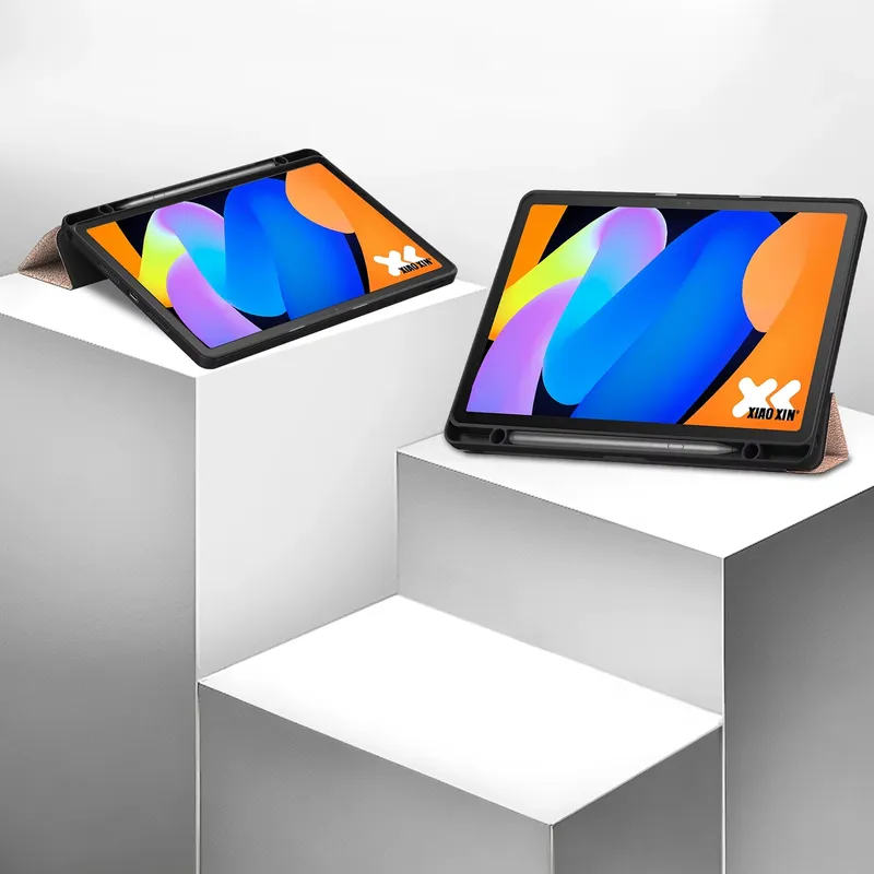 Etui Z Uchwytem Na Rysik Do Lenovo Idea Tab 11 TB336FU - Różowe Złoto