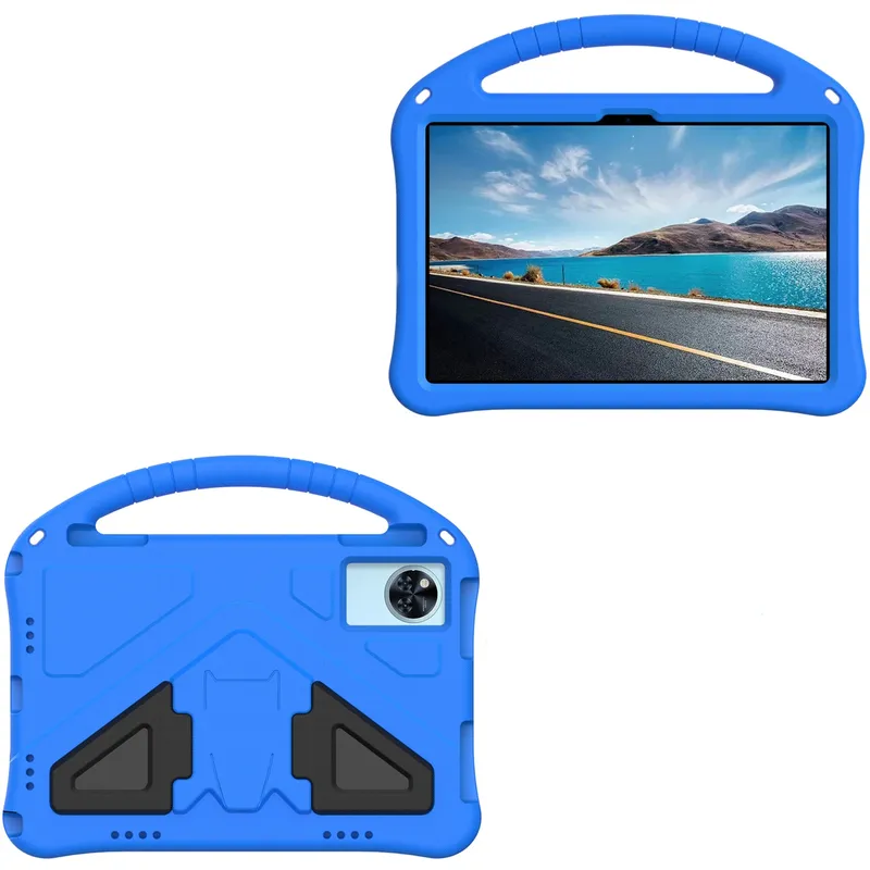 Etui FunColor Do Lenovo IdeaTab 11 - Pancerne Z Podstawką Niebieski