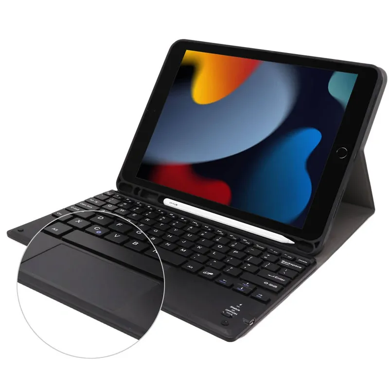 Etui Z Klawiaturą Touch Do IPad 10.9 10 Gen 2022/IPAD 11 - Czarne