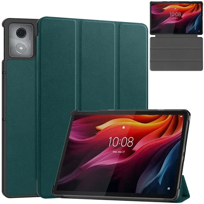 Etui Smart Z Klapką Do Lenovo Tab K11 Plus 11.45 - Zielone