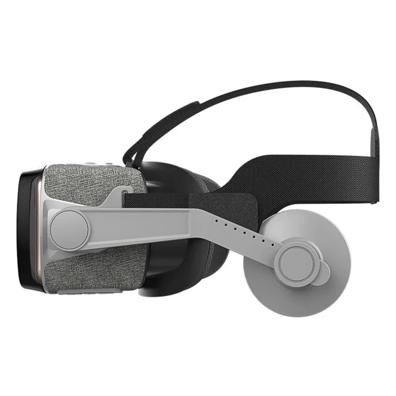 Okulary 3D VR Shinecon G07E Ze Słuchawkami BT Do Smartfona - Czarny