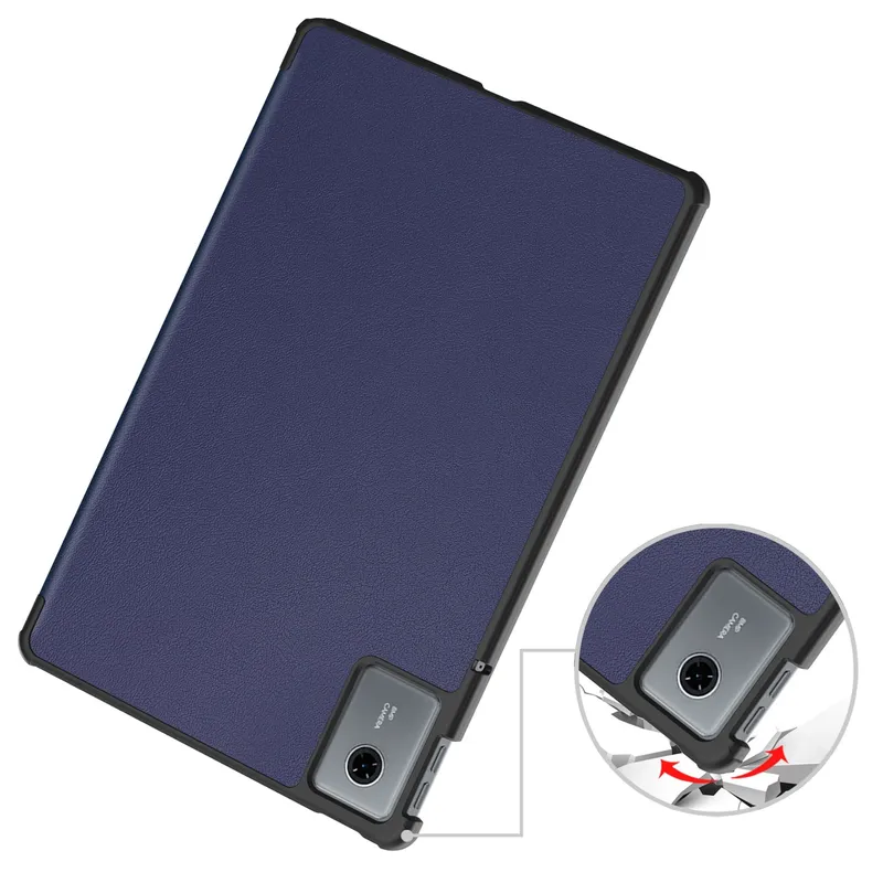 Etui Smart Do Lenovo IdeaTab 11 2025 Z Klapką I Podstawką - Granatowe