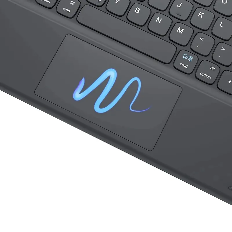 Etui Z Klawiaturą Bluetooth Do SAMSUNG Galaxy Tab A9 8.7 X110/X115 - Czarne