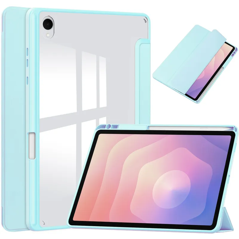 Etui Clear Pencil SAMSUNG Galaxy Tab S11 11 SM SMX736 - Niebieski