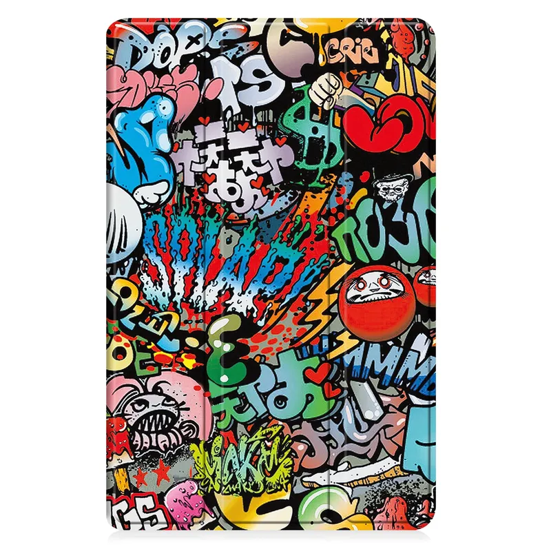 Etui SAMSUNG Galaxy Tab A11+ A9+ 10.9 Z Podstawką - Graffiti