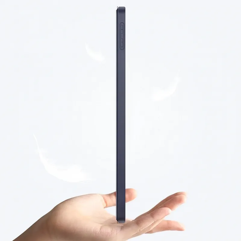Etui Do SAMSUNG Galaxy Tab A11+ A9+ 10.9 Z Podstawką - Granatowy