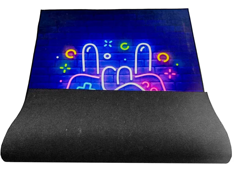 Dywan Gamingowy Mata Pod Fotel 160x120 Antypoślizgowy Hard Games 160x120 cm