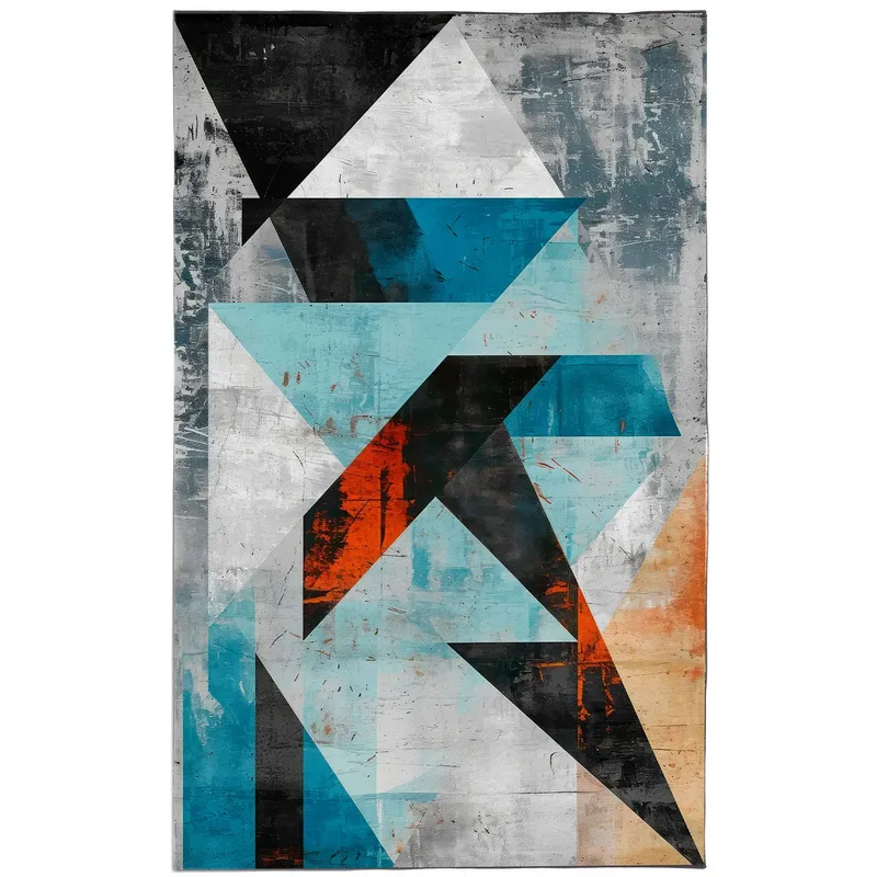 Dywan Novo 200x140 cm Do Salonu I Sypialni - Nowoczesne Trójkąty