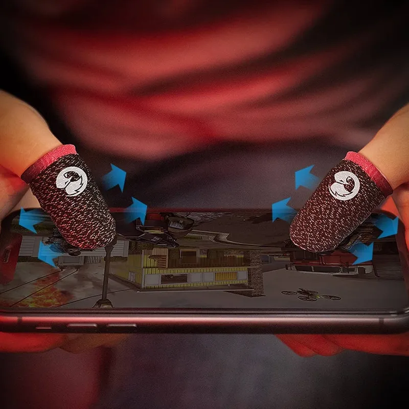 Nakładki Oddychające Na Palce Do Gier Gamesir Finger Sleeve - Czarny