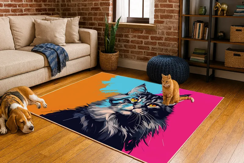 Dywan MainCoon 170x120 cm Miękki Do Salonu I Sypialni - MainCoon 170x120 cm