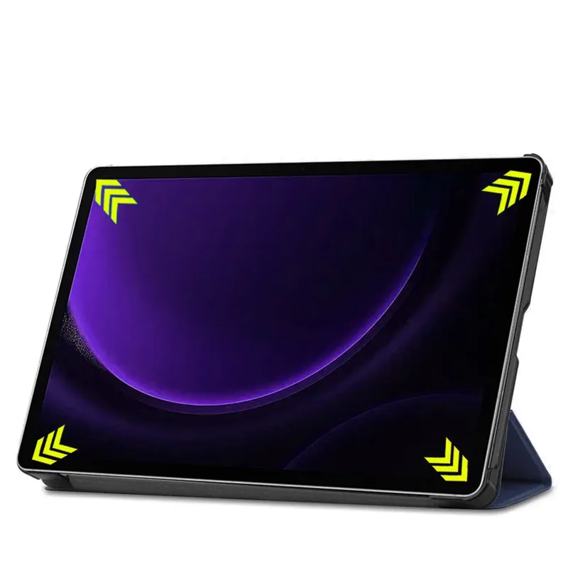Etui Smart Do SAMSUNG Galaxy Tab S9/S10 FE 10.9 Z Podstawką - Granatowe