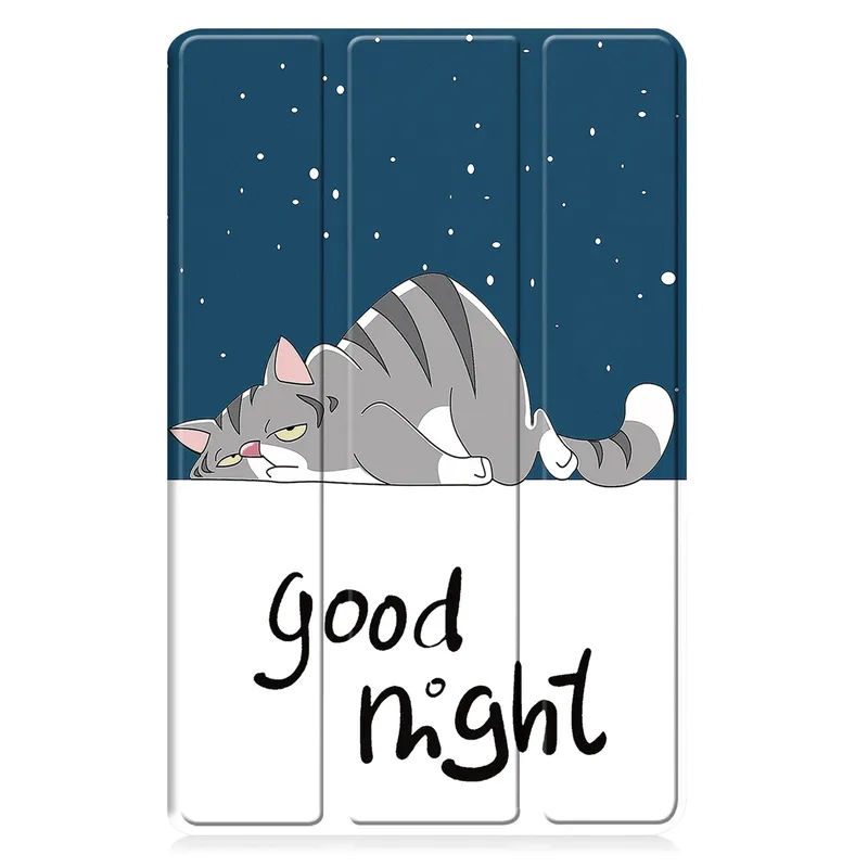 Etui Do SAMSUNG Galaxy Tab A11+ A9+ 10.9" Z Podstawką - Night Cat
