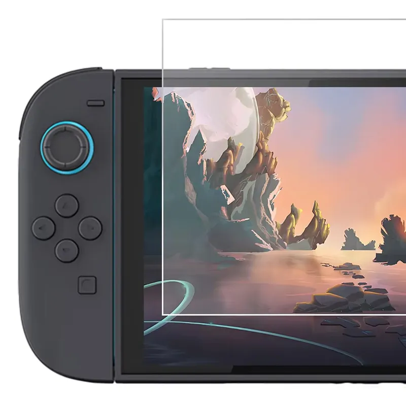 Szkło Hartowane Nintendo Switch OLED 9H Zestaw 2szt - Bezbarwne