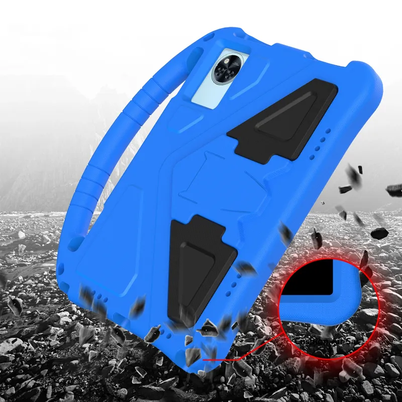 Etui FunColor Do Lenovo IdeaTab 11 - Pancerne Z Podstawką Niebieski