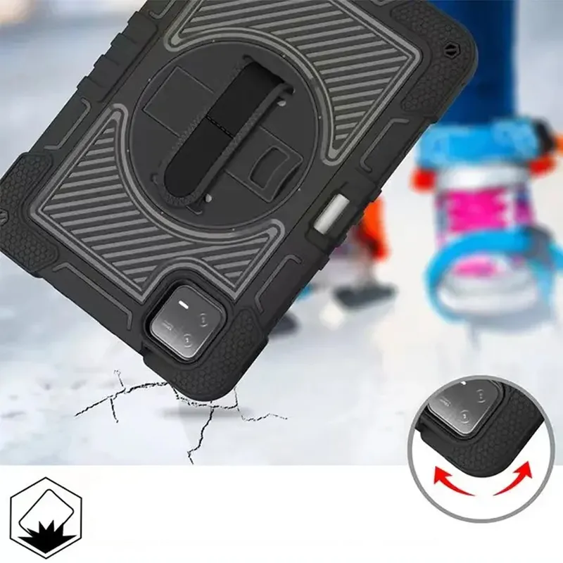 Etui Armor Do XIAOMI Pad 7/7 Pro 11.2 Pancerne Z Podstawką - Czarne