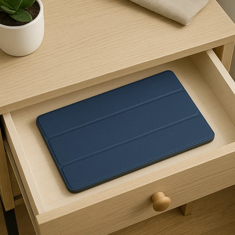 Etui Smart Z Klapką Do Lenovo Tab K11 Plus 11.45 - Granatowe