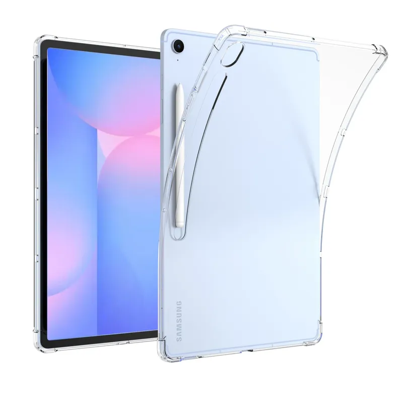 Etui Do SAMSUNG Galaxy Tab S10 FE Plus 13.1 Silikonowe Plecki - Bezbarwne