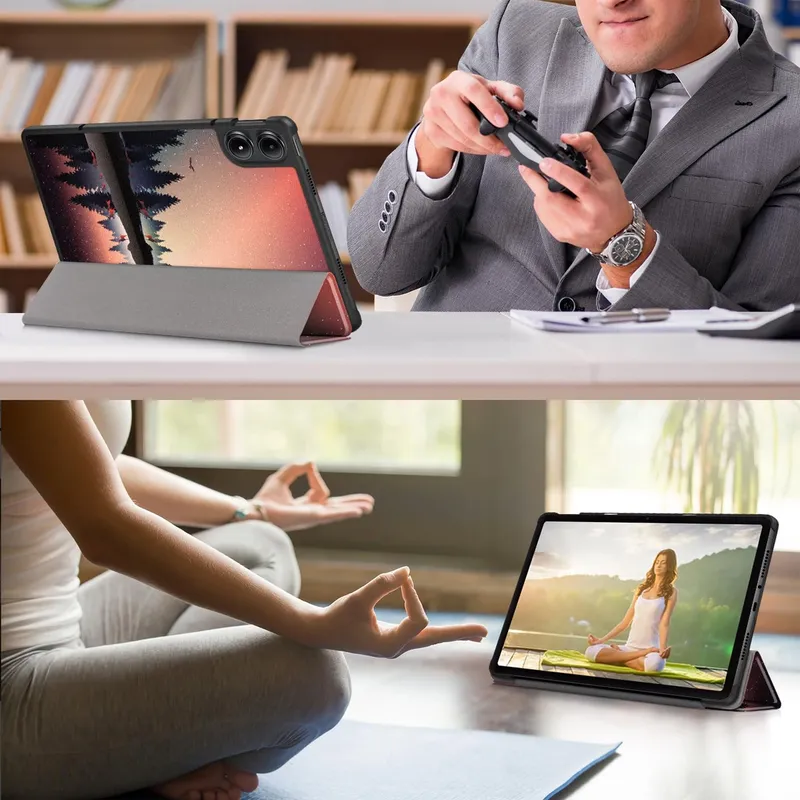 Etui Do XIAOMI Redmi Pad Pro 12.1 2024 Z Klapką I Podstawką - Nocne Jezioro