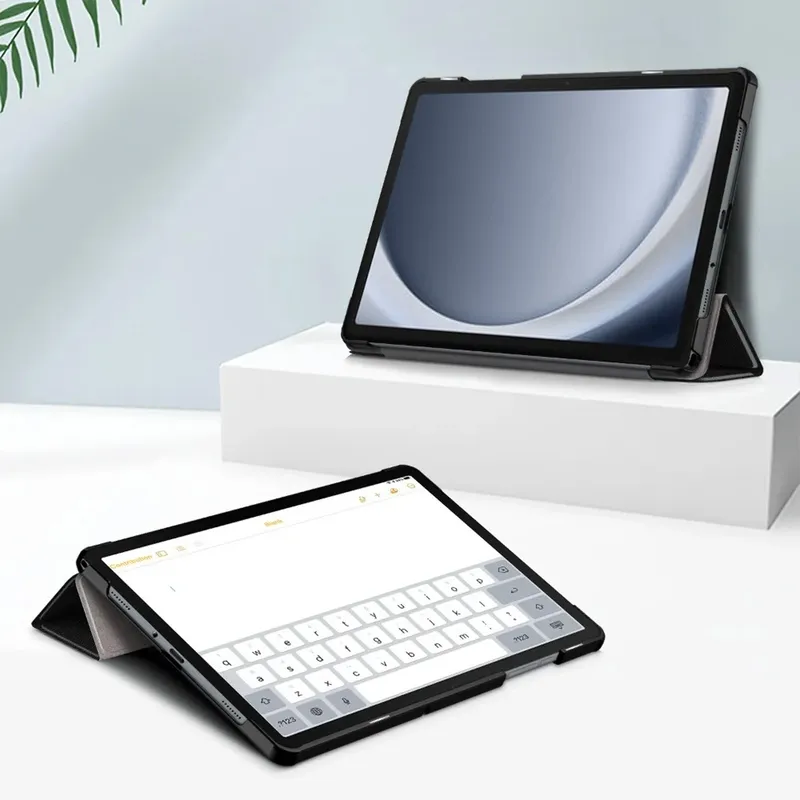 Etui Graficzne SAMSUNG Galaxy Tab A9 8 X110 Z Podstawką - Apricot