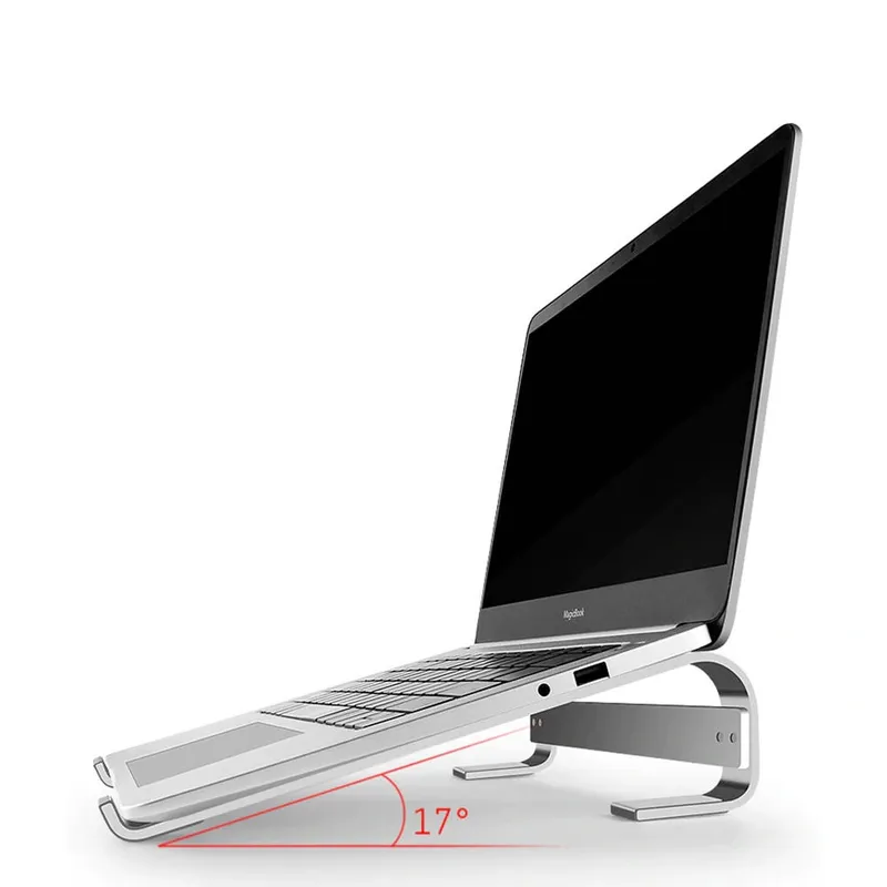 Aluminiowa Podstawka Stojak Pod Tablet Laptop Do 18 - Czarny