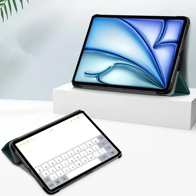 Etui Smart Case Obudowa IPad Air 11 Gen 6 2024 A2899 A2900 - Zielone