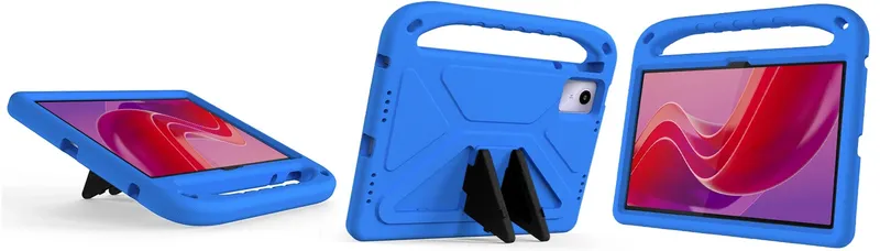Etui Pancerne Z Uchwytem Do Lenovo Tab M11 10.95 TB330FU - Niebieskie