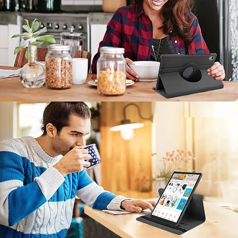 Etui Obrotowe 360° Do Lenovo Tab M10 Plus 2022 3GEN 10.1 - Czarne