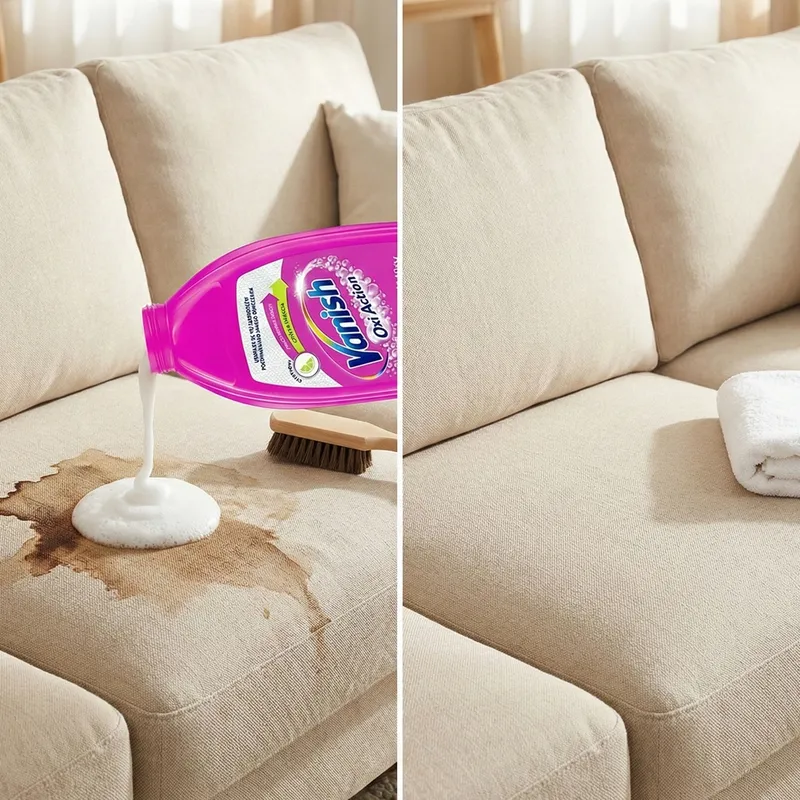 VANISH Oxi Action Szampon Do Dywanów I Tapicerki 500ml - Złoty
