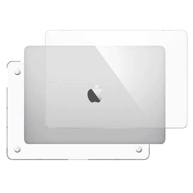 Etui Shell Obudowa MacBook Air 13 13.6 M3 M4 - Przezroczyste