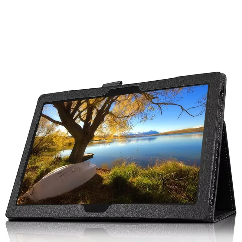 Etui Slim Z Klapką Do Lenovo Tab M10 10.1 2022 3 Gen - Czarne