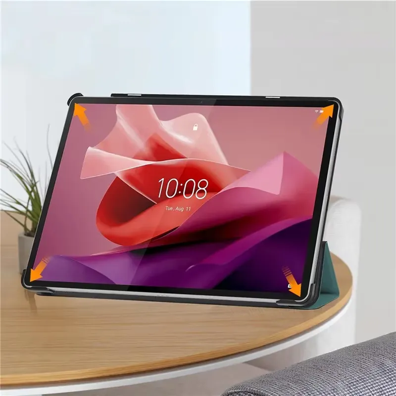 Etui Smart Case Do Lenovo Tab P12 TB370 12.7 - Granatowe