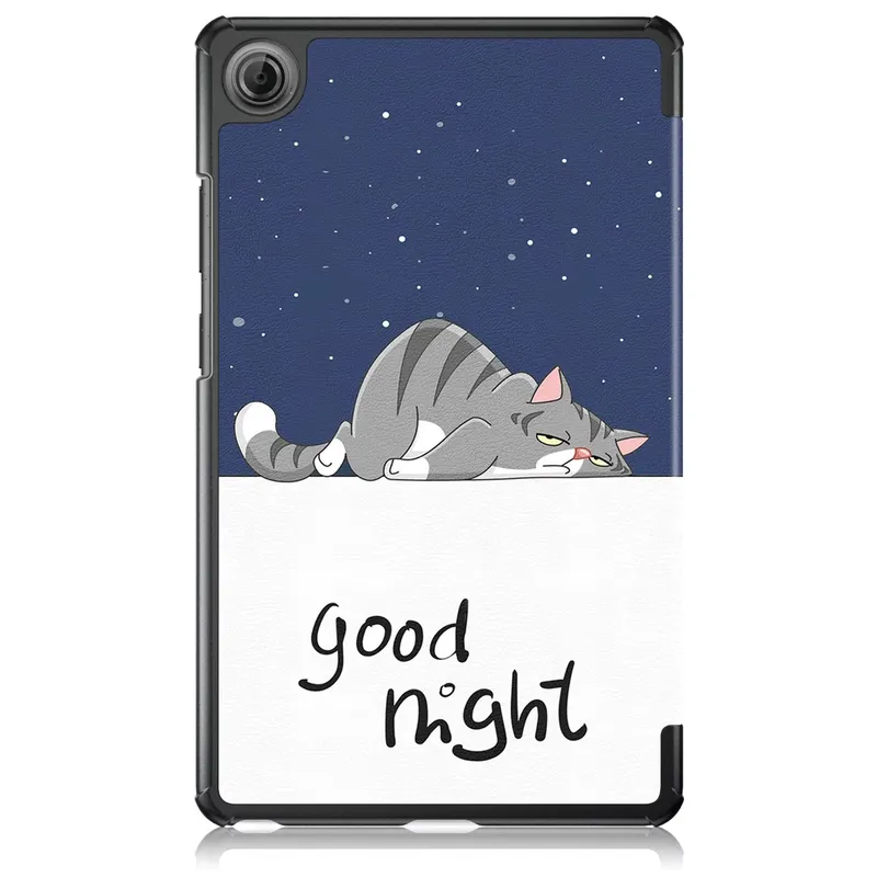 Etui Do Lenovo Tab One 8.7 TB305FU TB305XU Z Podstawką - Night Cat