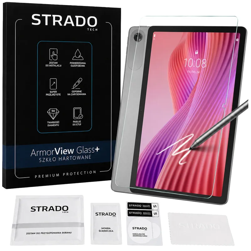Szkło Hartowane Do Lenovo Tab 10.1 2025 TB311FU Ochronne - Bezbarwne