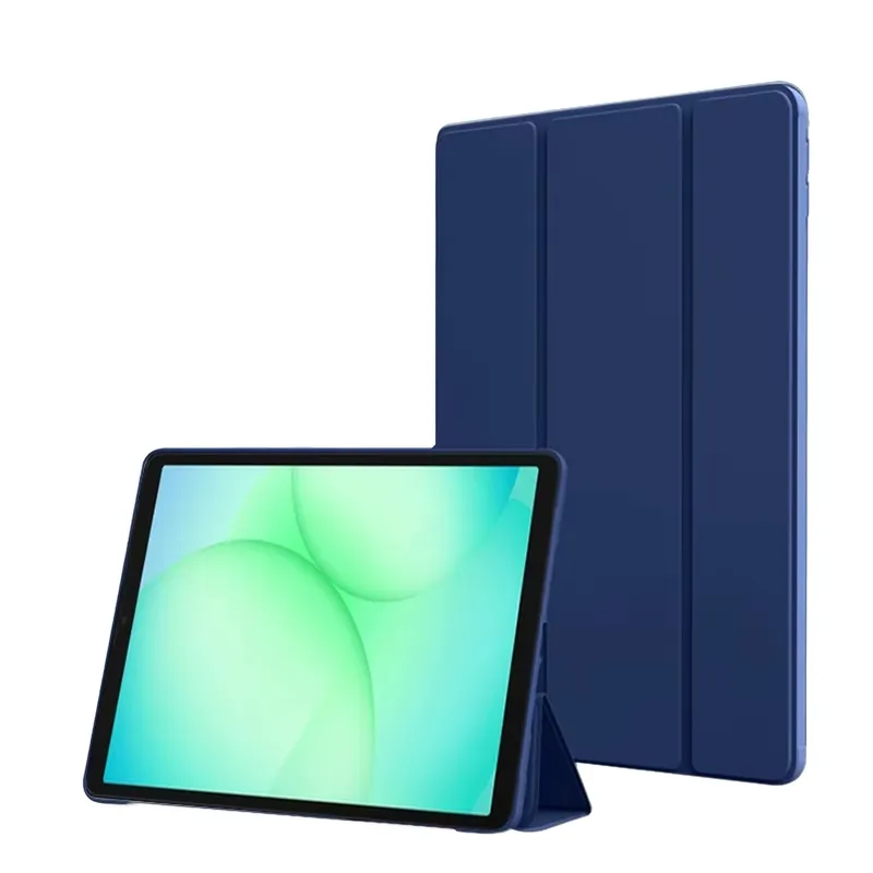 Etui Do SAMSUNG Galaxy Tab A11+ A9+ 10.9 Z Podstawką - Granatowy