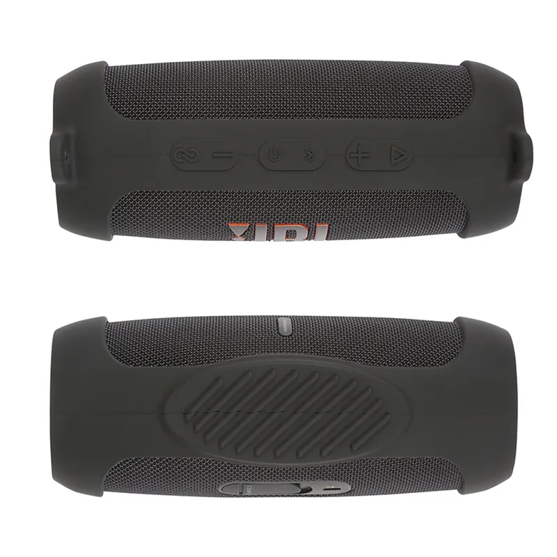 Etui Do JBL Charge 5 Silikonowe Z Podstawką - Czarne