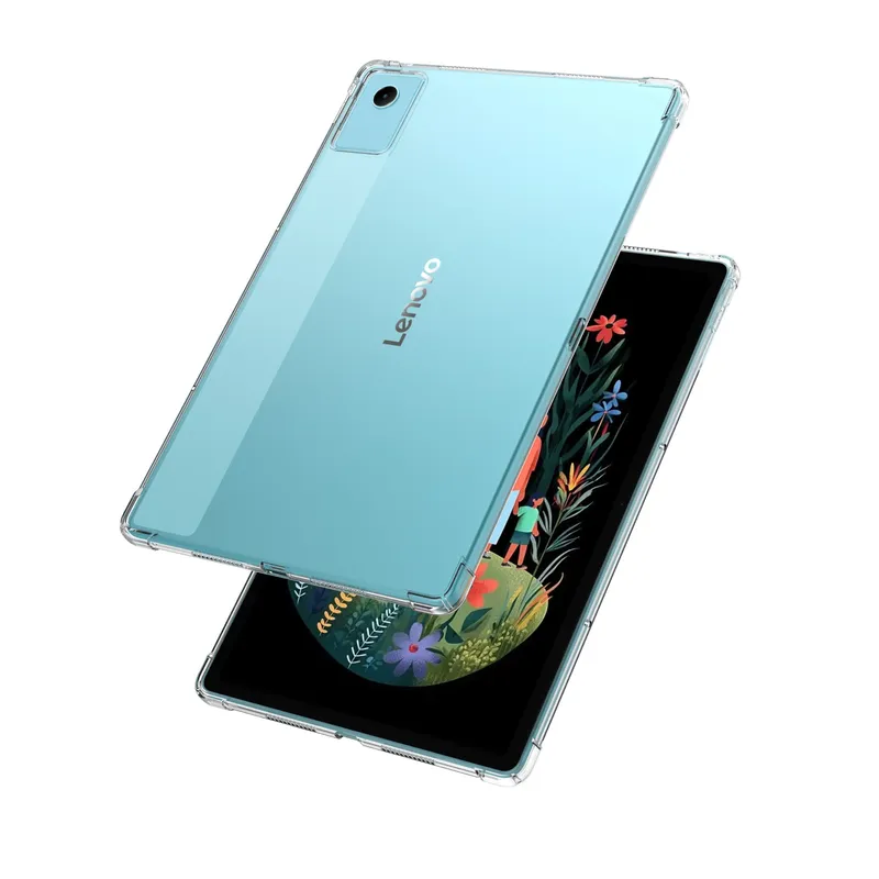 Etui Do Lenovo Idea Tab Plus 12.1 2025 Silikonowe Z Podstawką - Bezbarwne