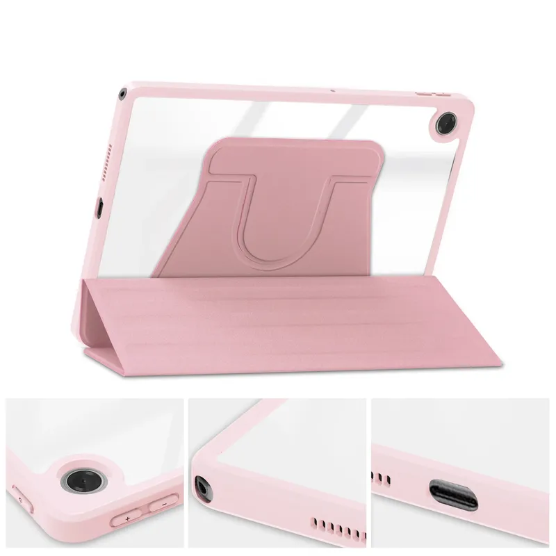 Etui 360 Crystal Do Lenovo Tab 10.1 2025 - Różowe