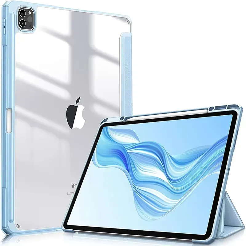 Etui Hard Crystal Do IPad Pro 11 Gen 5 M4 2024 - Niebieski