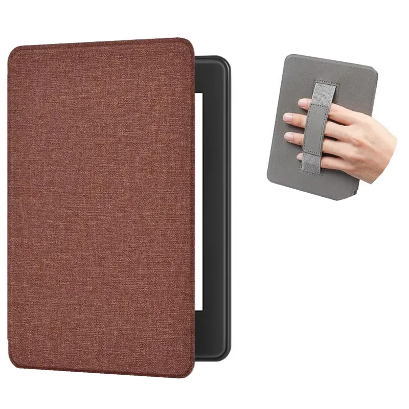 Etui Z Uchwytem Do Kindle Paperwhite 6 Colorsoft - Brązowe