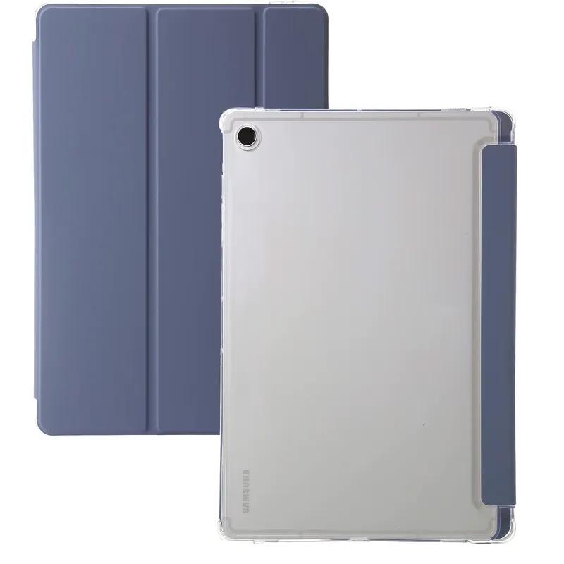 Etui Do SAMSUNG Galaxy Tab A11+ A9+ 10.9 11 TriFold Z Podstawką - Fioletowy