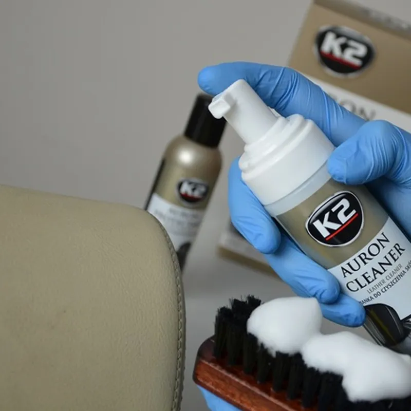 K2 Auron Brush Szczotka Do Czyszczenia Tapicerki - Złota