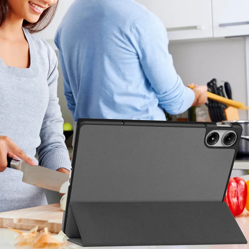 Etui Smart Do XIAOMI Redmi Pad Pro 12.1 2024 Z Podstawką - Szare