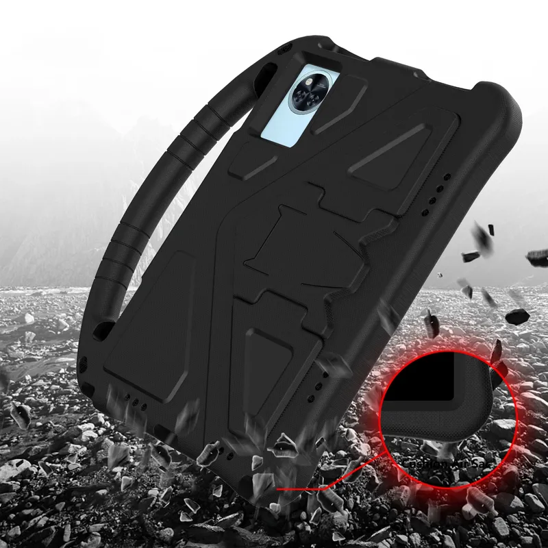 Etui FunColor Do Lenovo IdeaTab 11 Pancerne Z Podstawką - Czarne