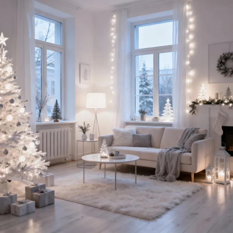 Lampki Choinkowe 1512 LED 15m Ciepłe Timer IP44 - Biały