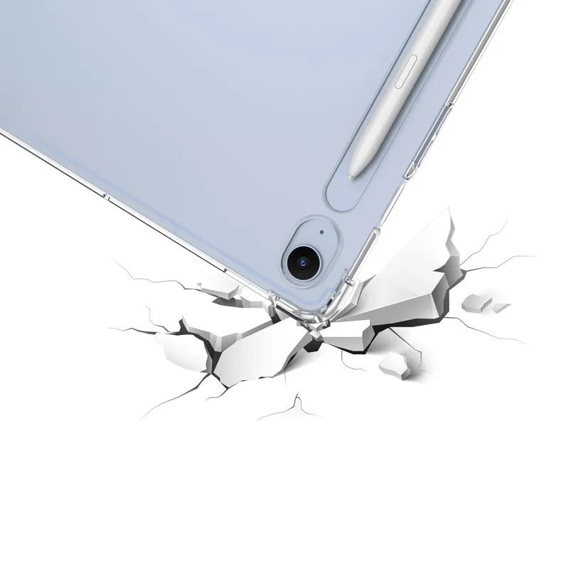 Etui Do SAMSUNG Galaxy Tab S10 FE Plus 13.1 Silikonowe Plecki - Bezbarwne