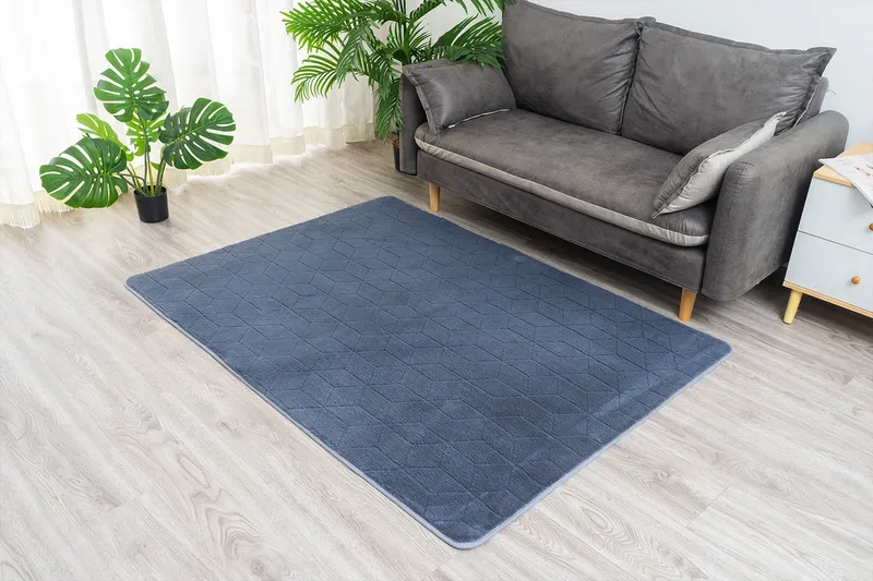 Dywan Rabbit 170x120 cm Miękki Puszysty Do Salonu I Sypialni - Szary