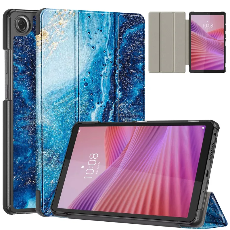 Etui Do Lenovo Tab One 8.7 TB305FU TB305XU Z Podstawką - Sea Waves