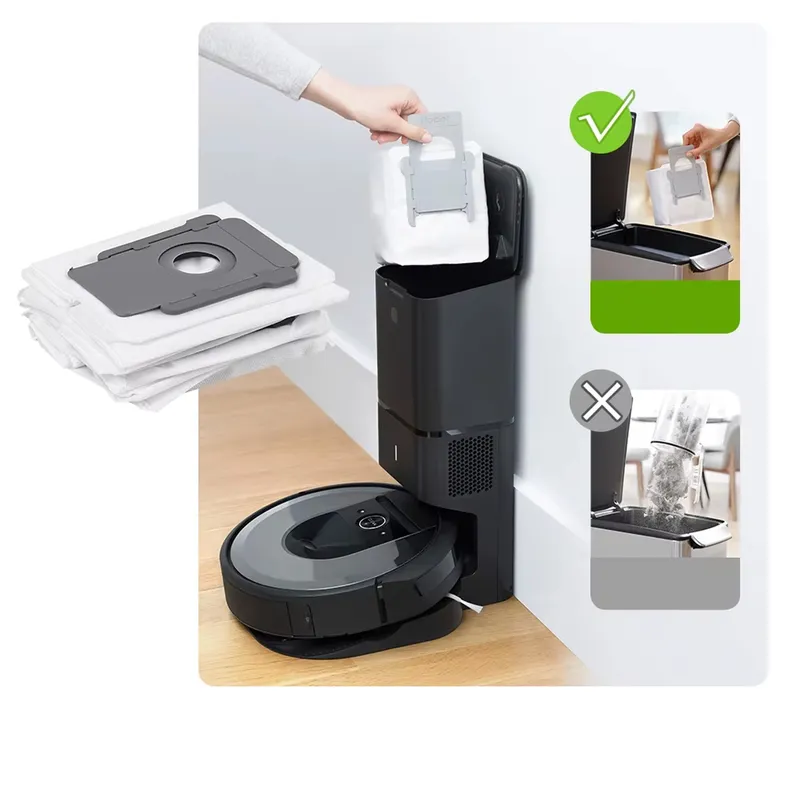 Worki Na Brud 10 szt Do Odkurzacza IRobot Roomba I7 I3 J7