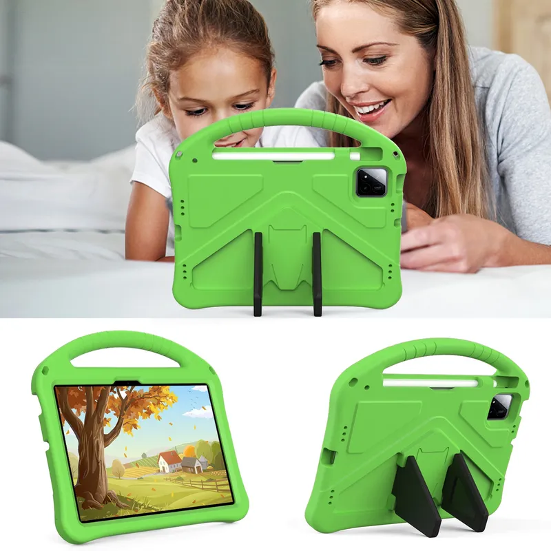 Etui FunColor Do XIAOMI Pad 7/PAD 7 Pro 11.2 Pancerne - Zielone